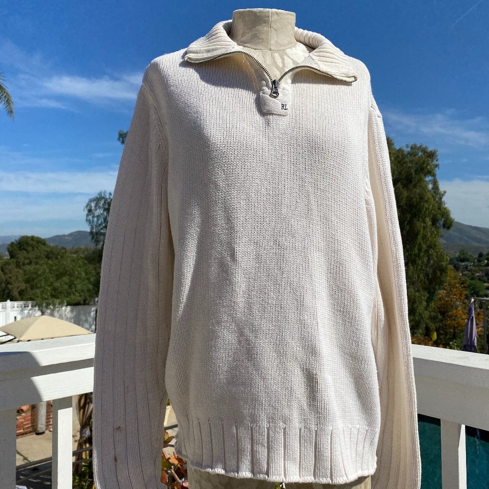 Ralph Lauren white sweater